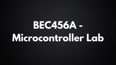 Microcontroller Lab