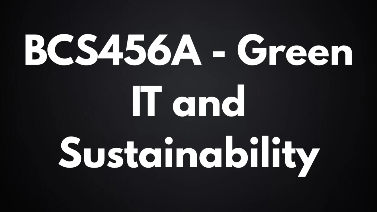 BCS456A