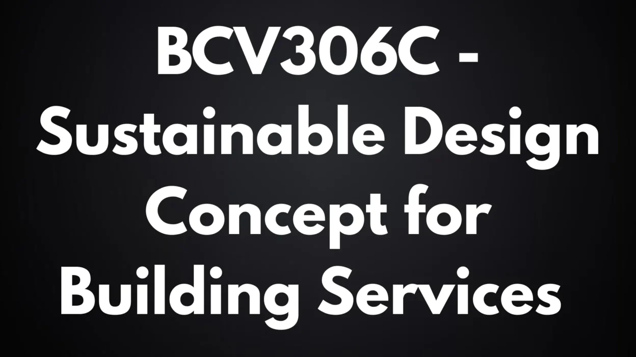 Sustainable Design Concept for Building Services