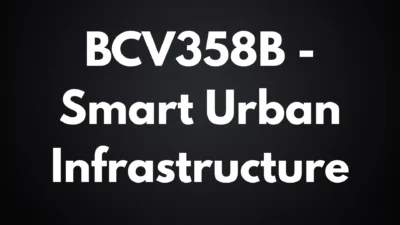 Smart Urban Infrastructure