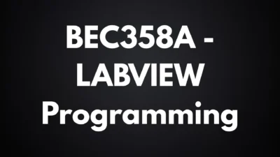 LABVIEW Programming
