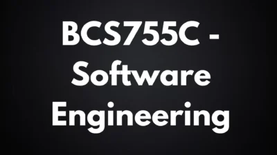 Software Engineering