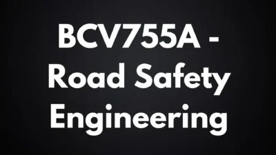 Road Safety Engineering